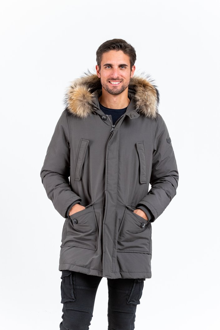 PARKA - DARK GREY