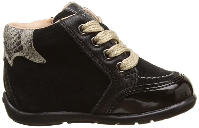 ANKLE BOOTS - BLACK/BEIGE