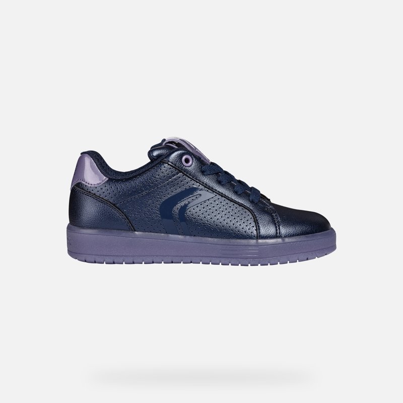 SNEAKERS - NAVY/VIOLET