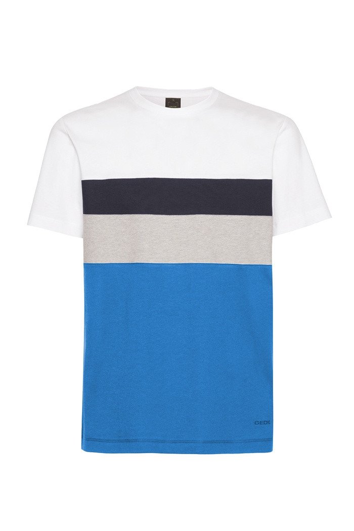 T-SHIRT - OPTICAL WHITE/ROYAL
