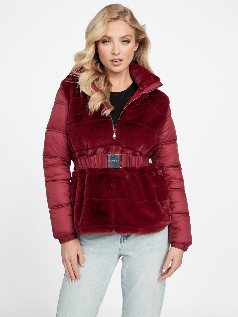 DOWN JACKET - TAHITI RED