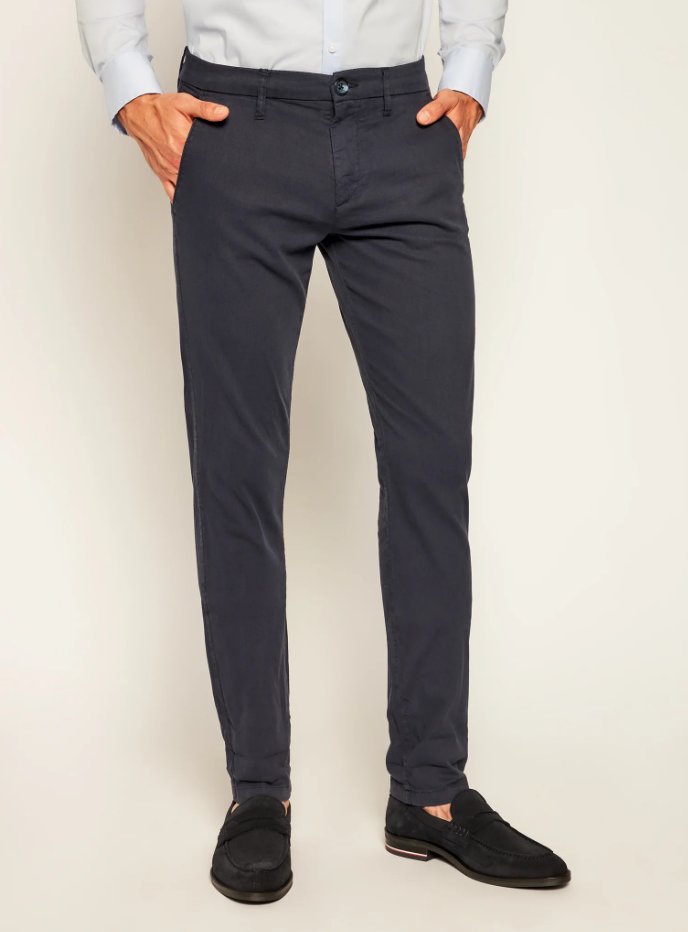 TROUSERS - BLUE NAVY