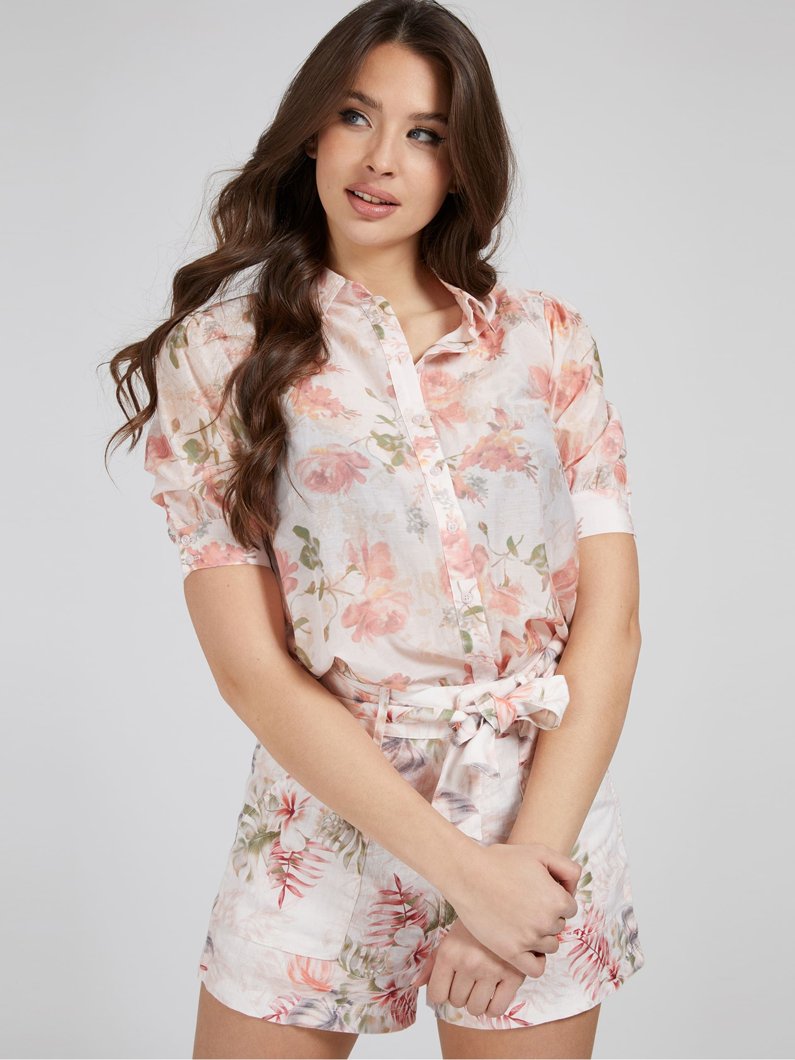 BLOUSE - SWEETEST ROSE PRINT