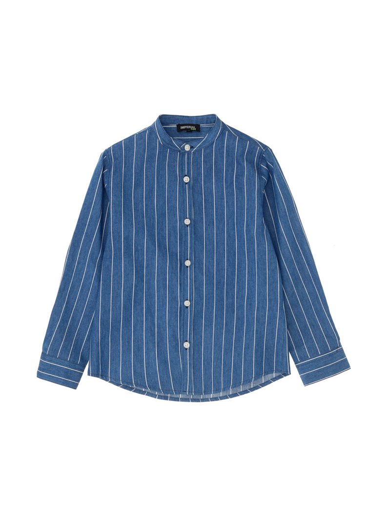 SHIRT LONG SLEEVE - BLUE DENIM
