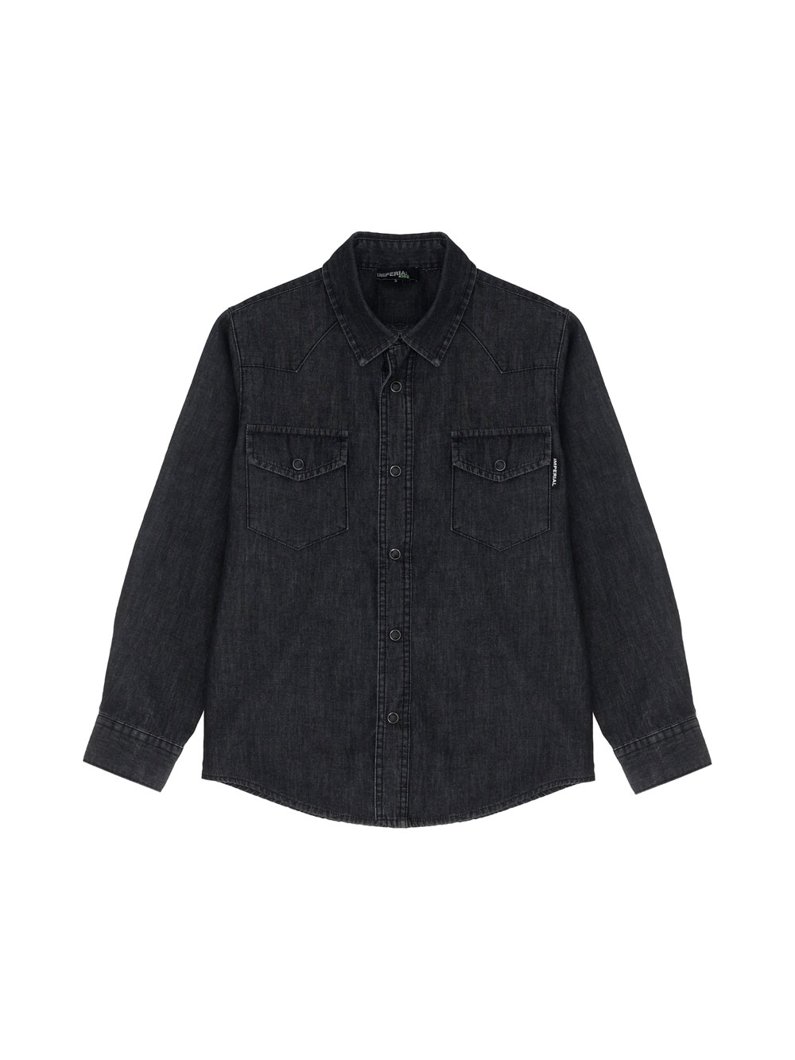 SHIRT - BLACK DENIM