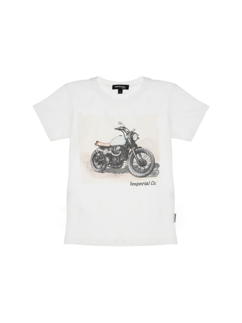 T-SHIRT - WHITE WOOL