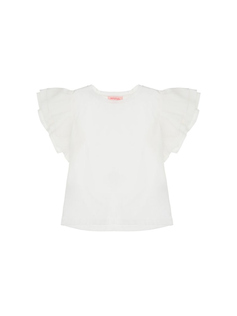T-SHIRT - WHITE WOOL