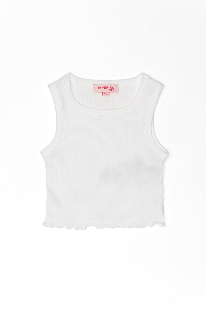 SINGLET - WHITE WOOL