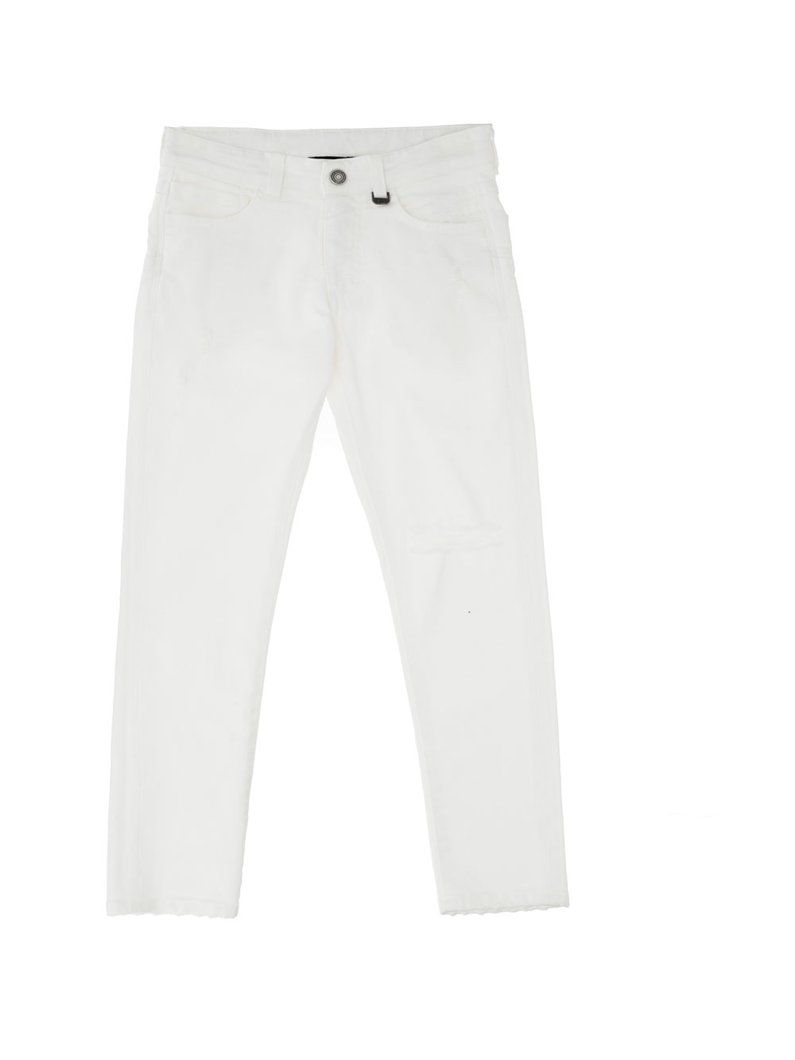 PANTS - WHITE WOOL