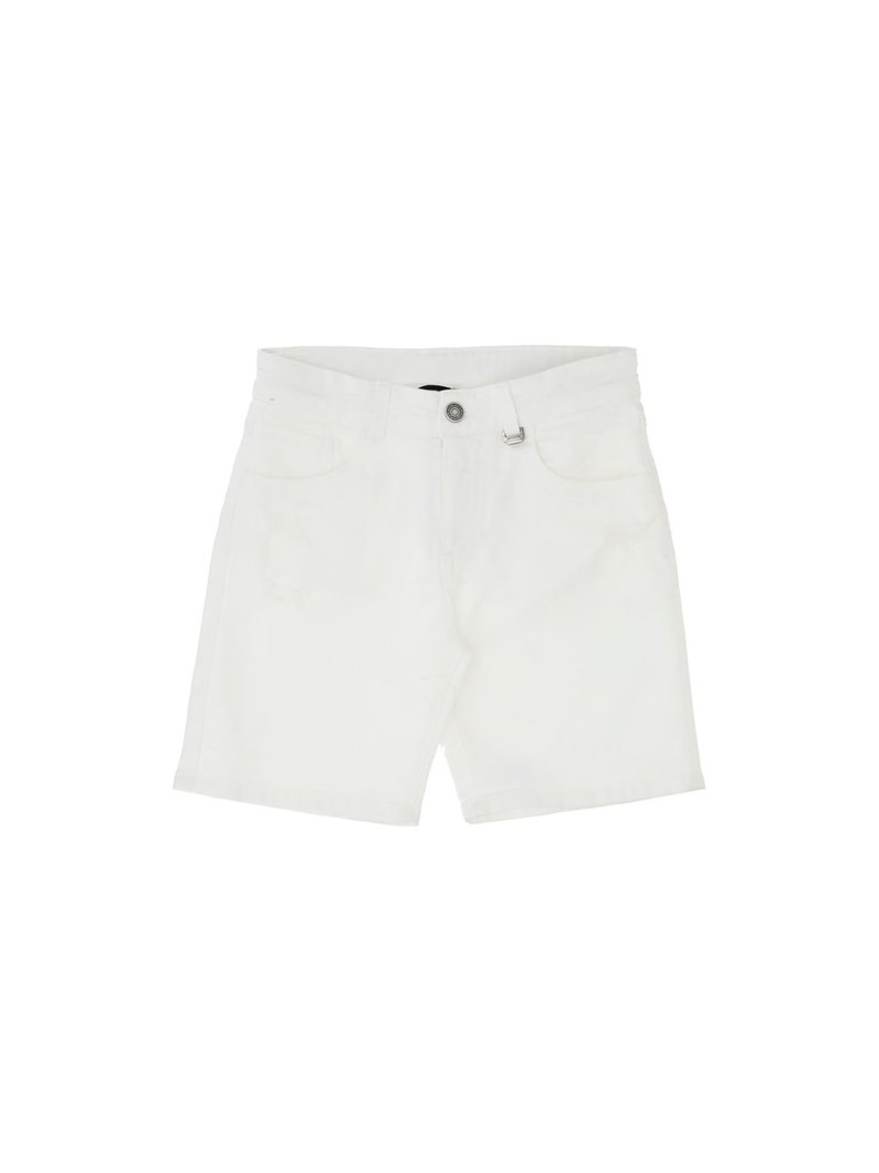 SHORTS - WHITE WOOL