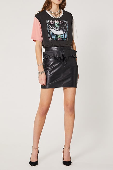 T-SHIRT - BLACK/PINK