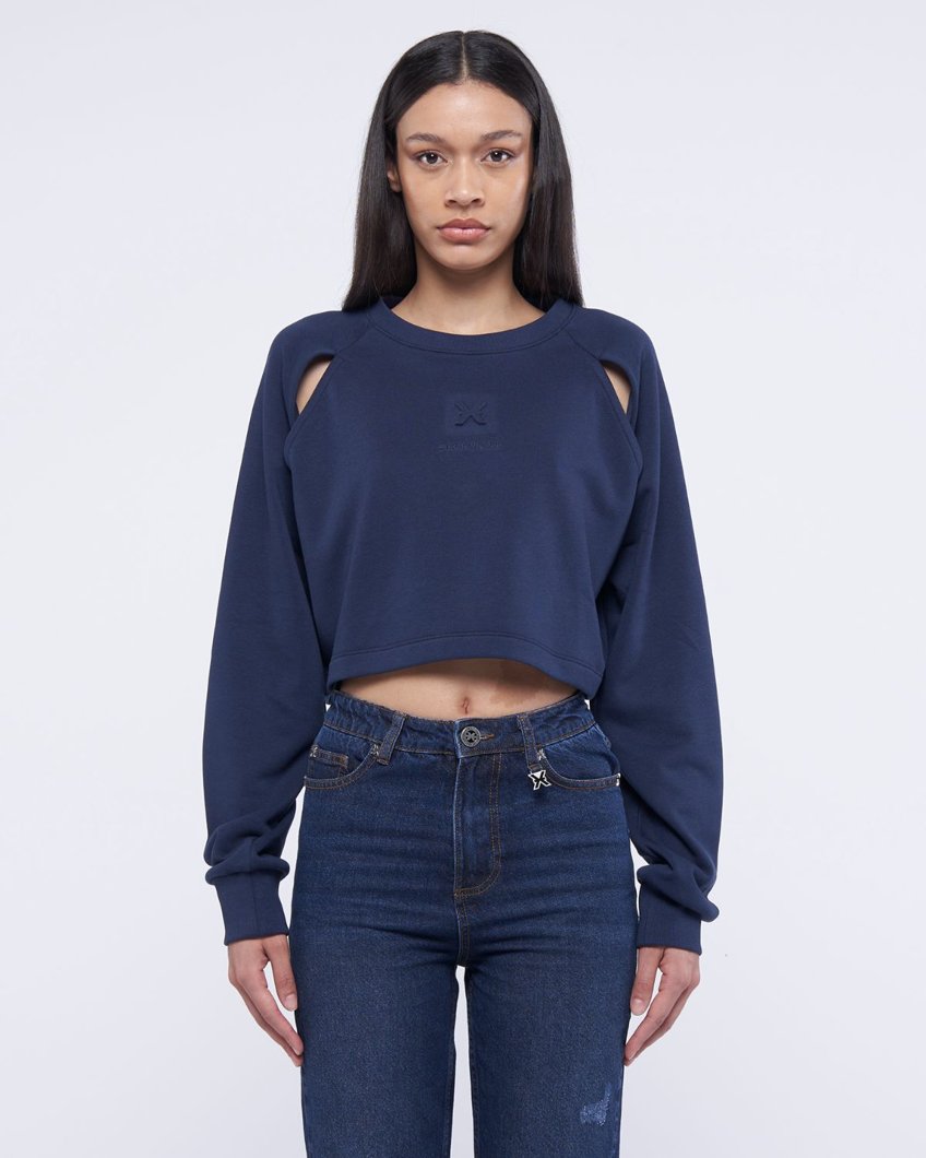 SWEATSHIRT - DRESS BLUE