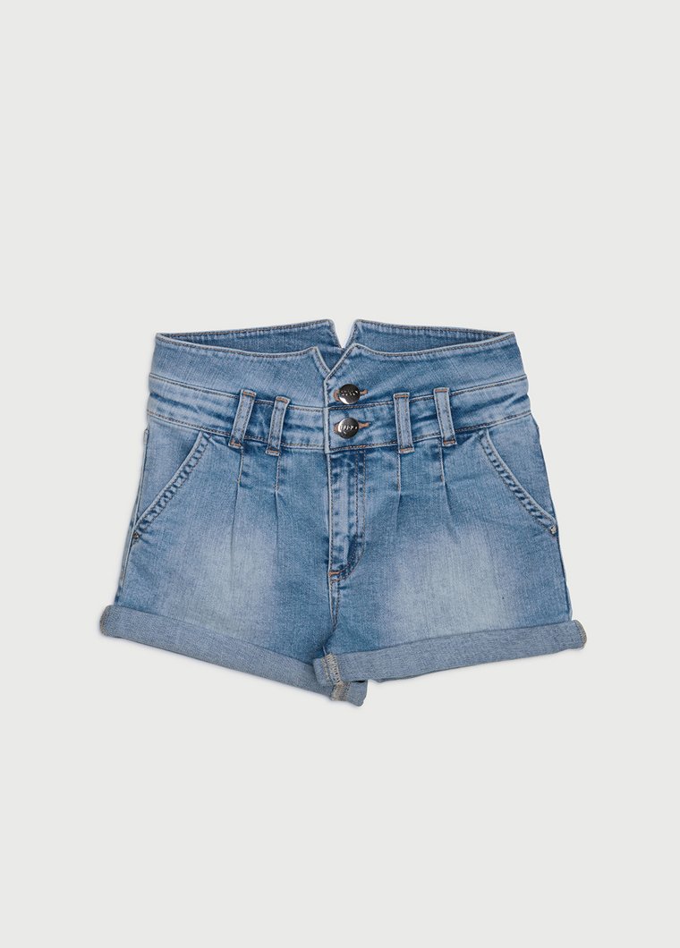 JEANS SHORTS - DENIM LIGHT BLUE