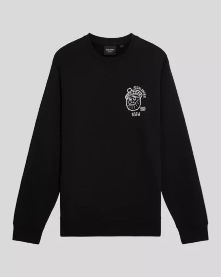 SWEATSHIRT - JET BLACK