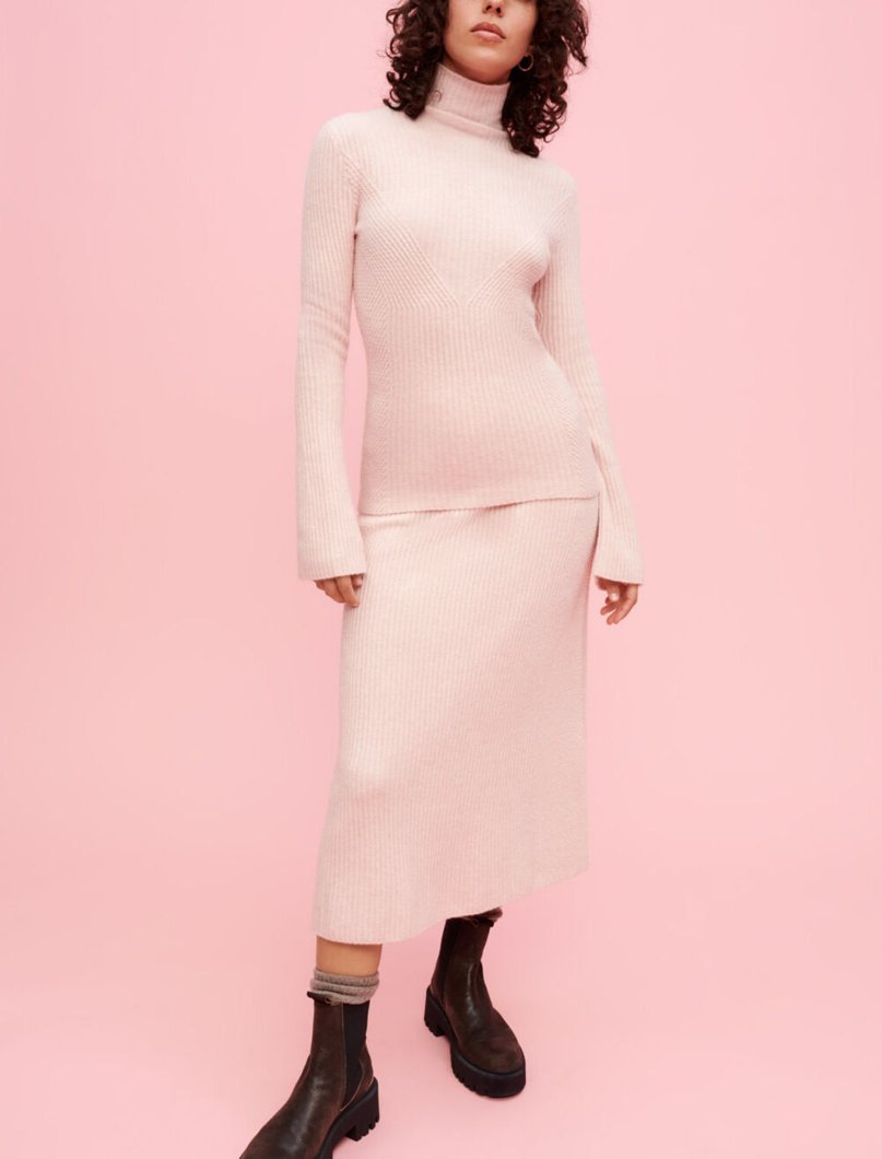 SWEATER - PALE PINK