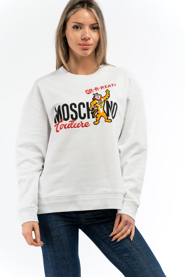 SWEATSHIRT - MULTI WHITE