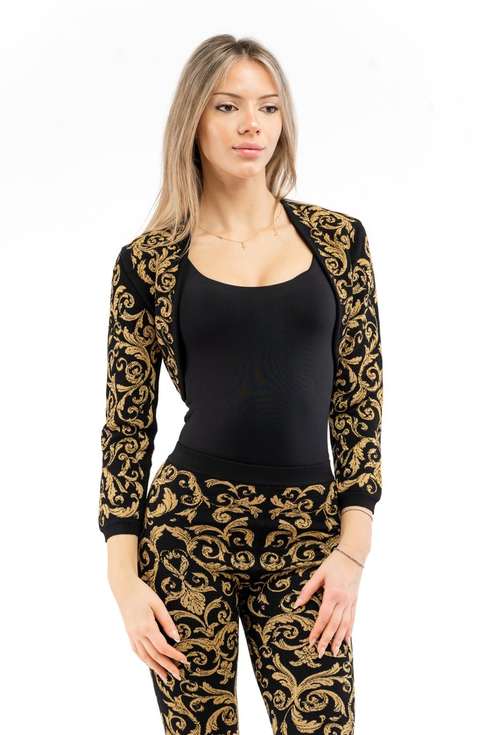 T-SHIRT LONG SLEEVE - MULTI BLACK