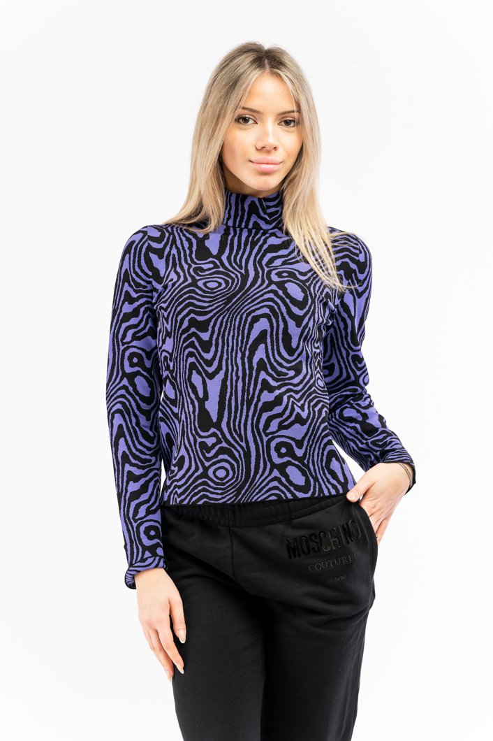 PULLOVER - MULTI BLUE