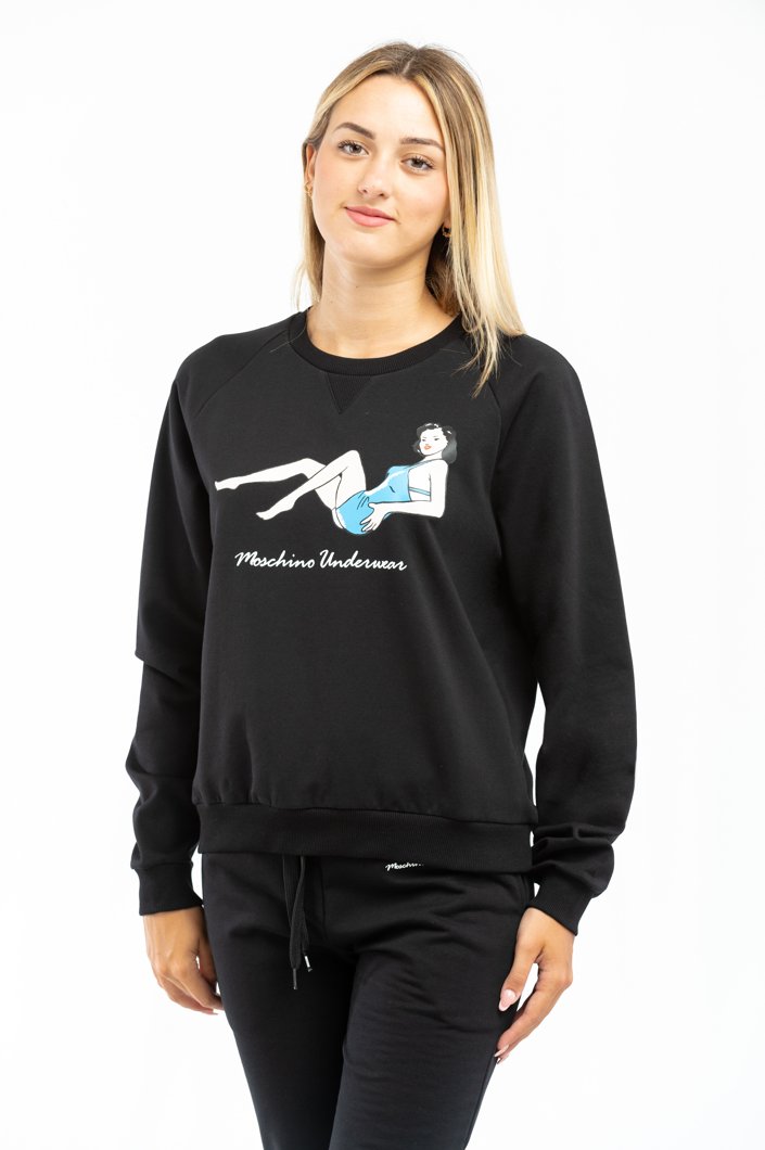 SWEATSHIRT - BLACK