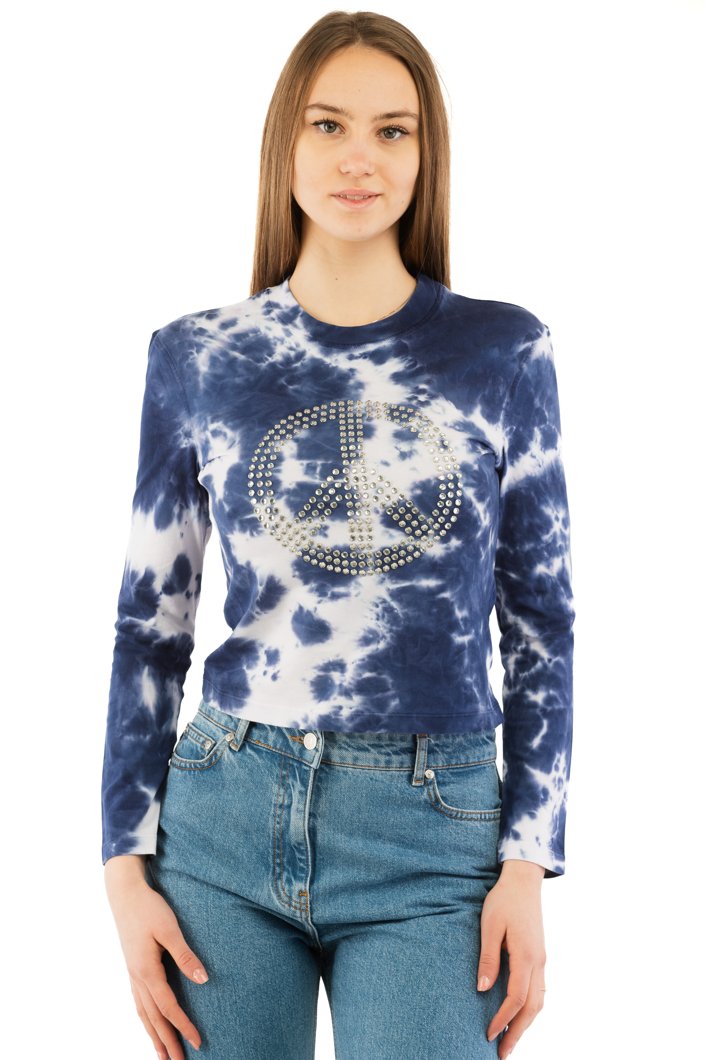 T-SHIRT LONG SLEEVE - MULTI BLUE