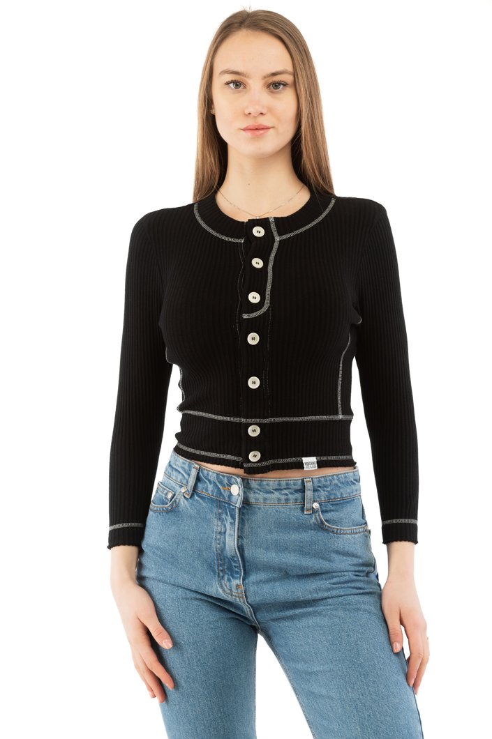 T-SHIRT LONG SLEEVE - MULTI BLACK