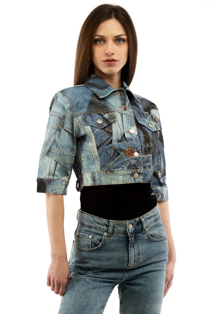 JEANS JACKET - MULTI ONLY ONE COLOUR