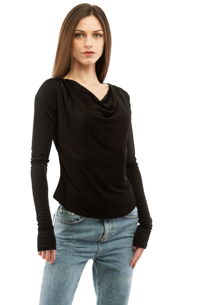T-SHIRT LONG SLEEVE - BLACK