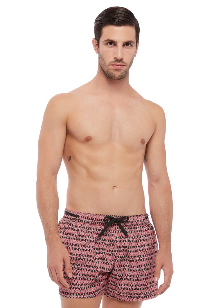 SWIM SHORTS - BLACK FANTASY