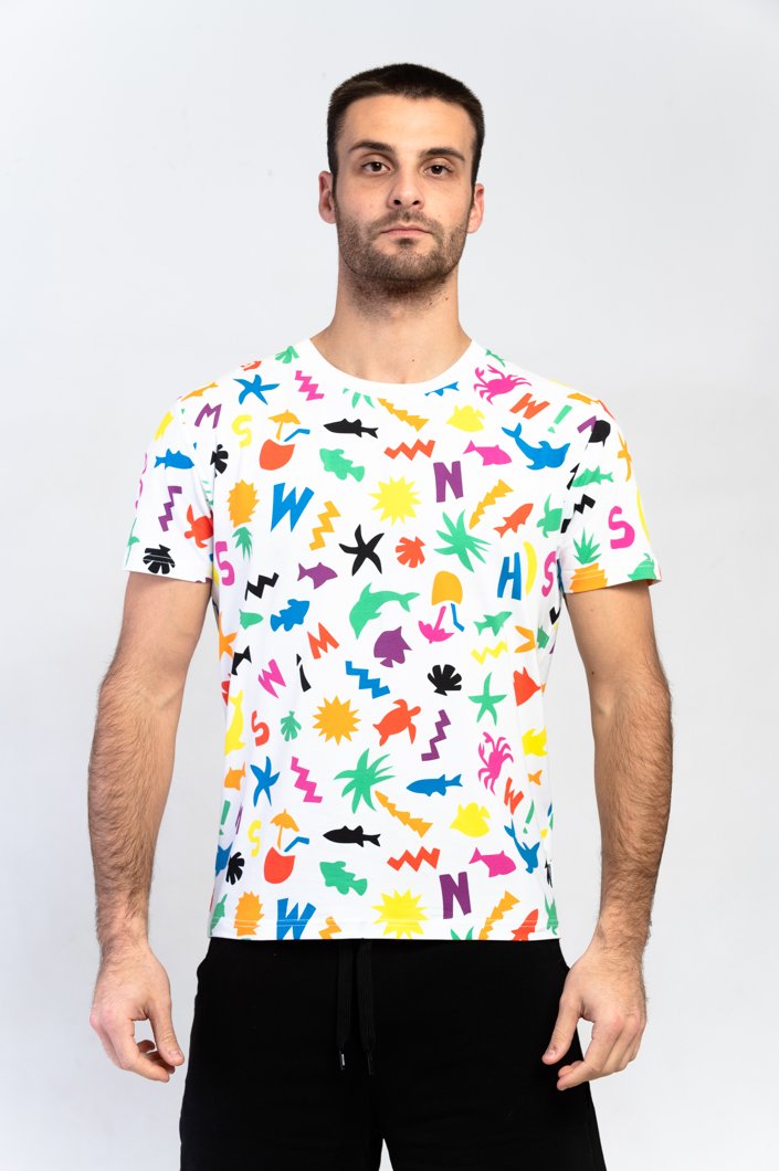 T-SHIRT - WHITE FANTASY