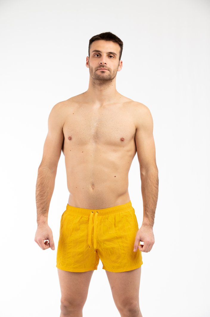 SWIM SHORTS - YELLOW