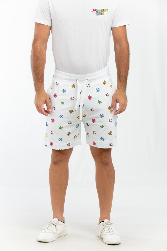 SHORTS - WHITE FANTASY