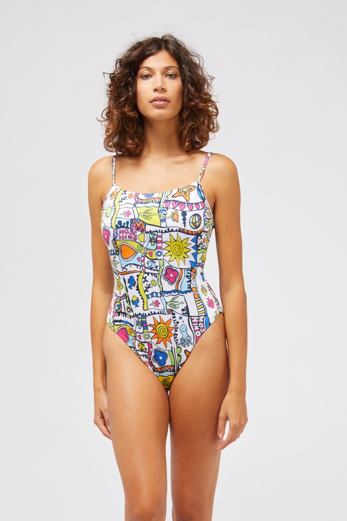 SWIMSUIT - WHITE FANTASY