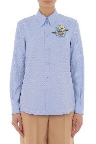 BLOUSE - MULTI LIGHT BLUE