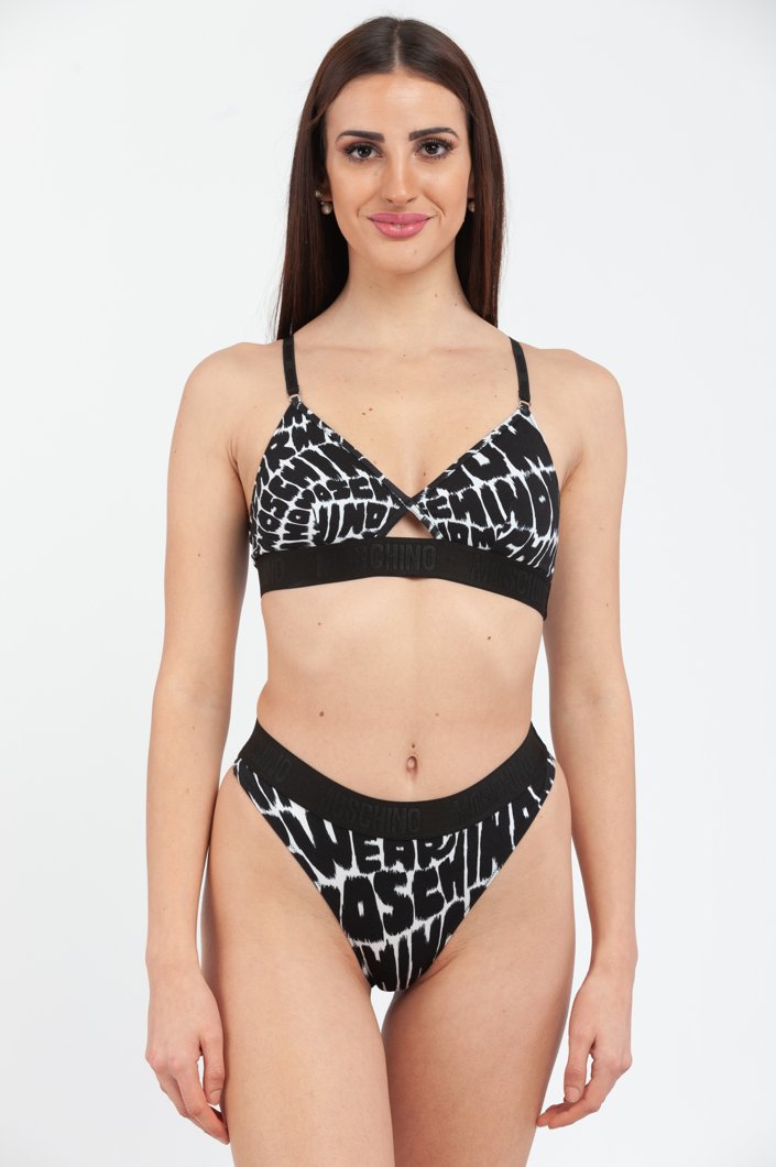 BIKINI TOP - BLACK FANTASY