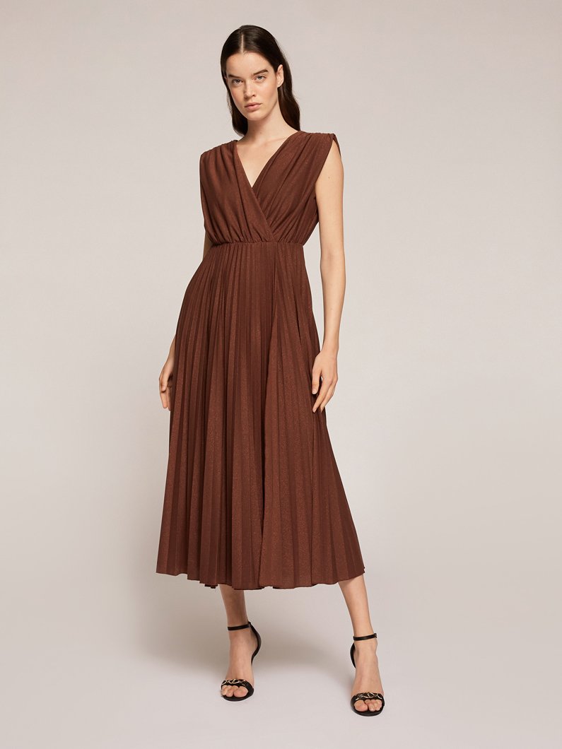 DRESS - BROWN