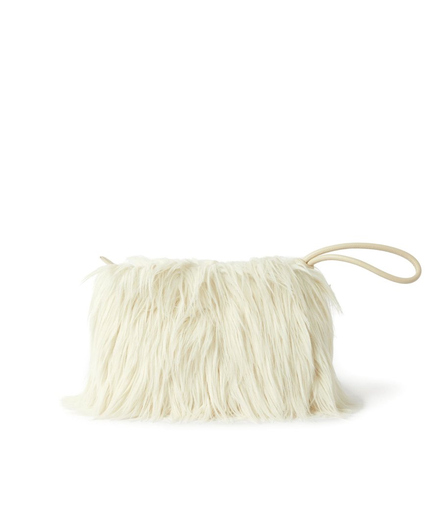 CLUTCH BAG - OPTICAL WHITE