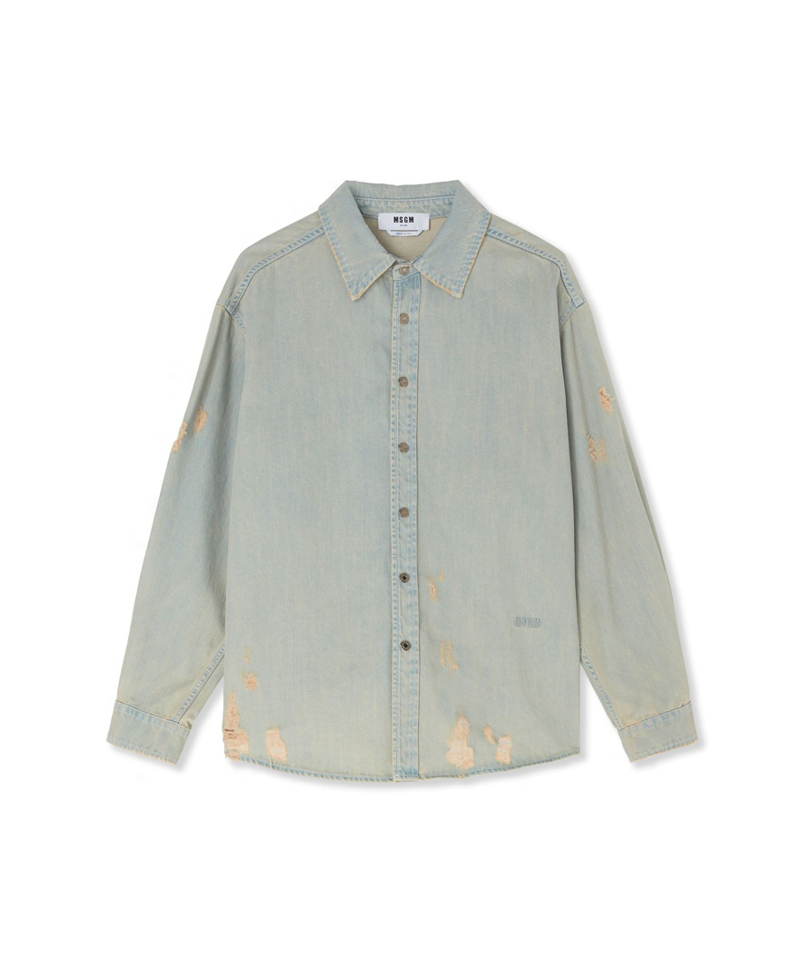 BLOUSE - LIGHT BLUE