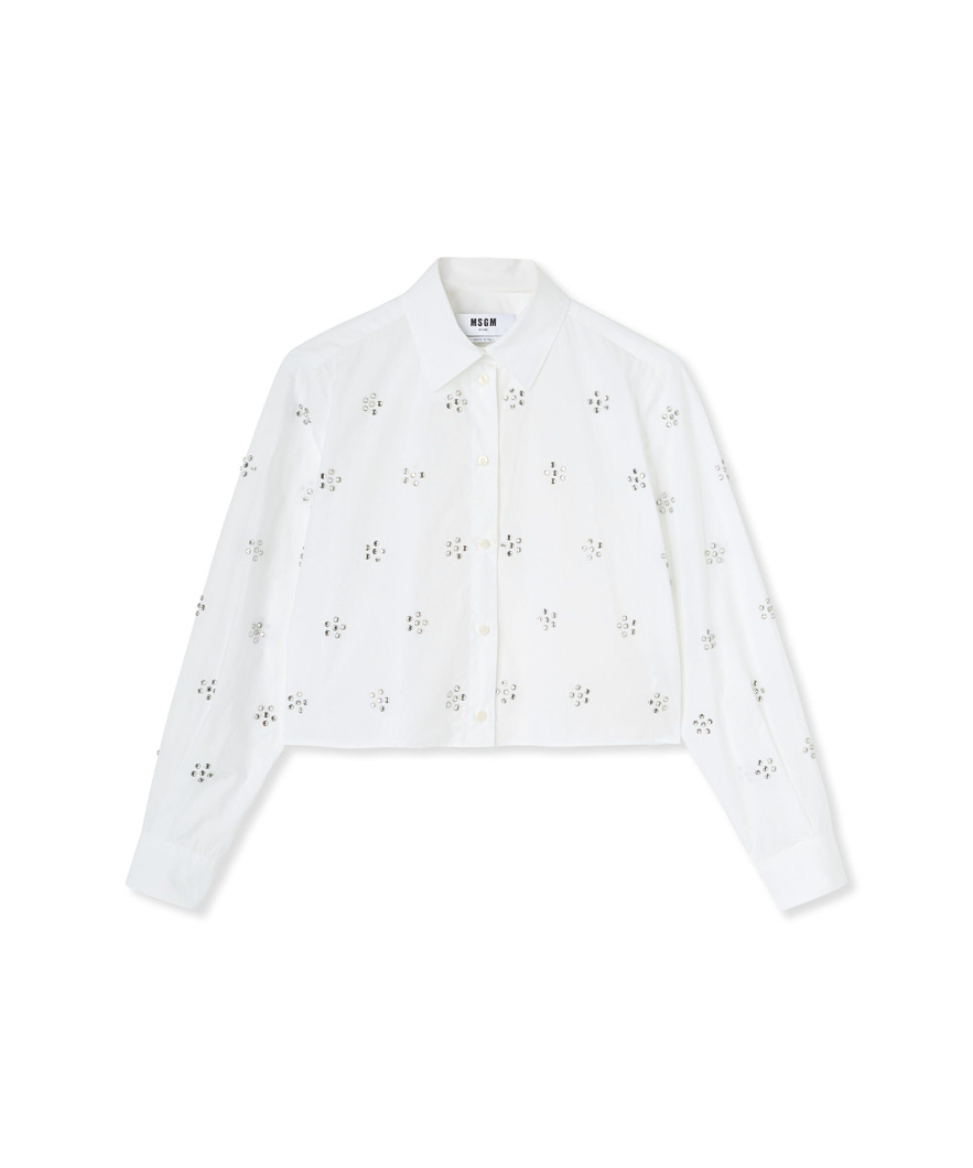 BLOUSE - OPTICAL WHITE