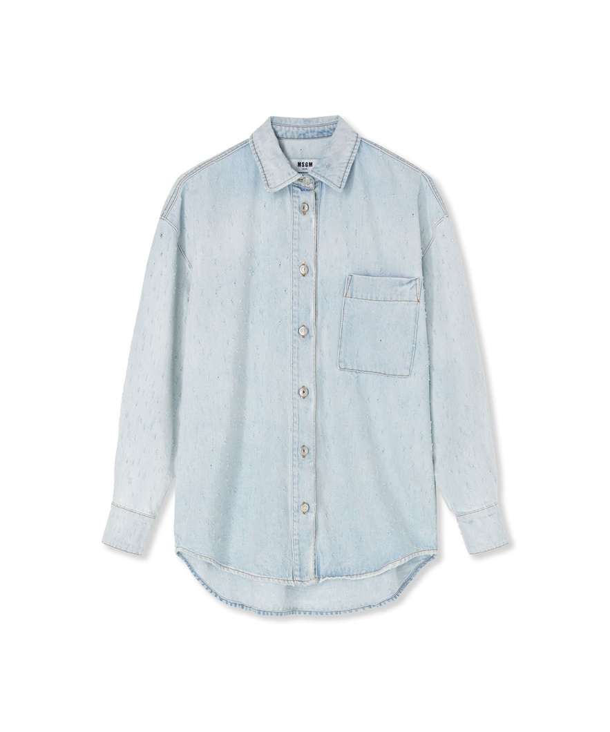 BLOUSE - LIGHT BLUE