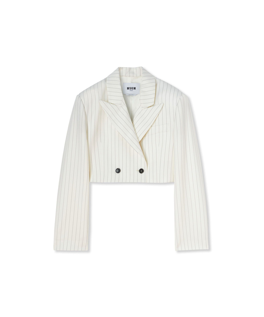 JACKET - OPTICAL WHITE