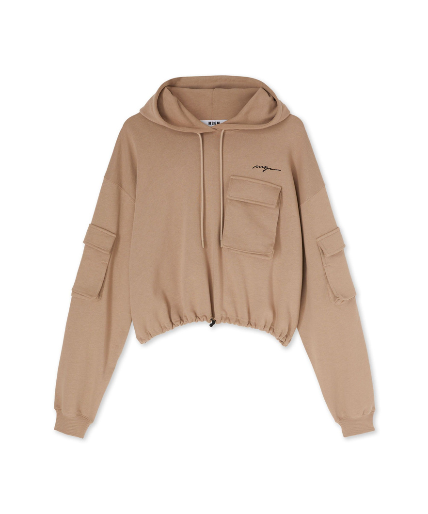 SWEATSHIRT - BEIGE