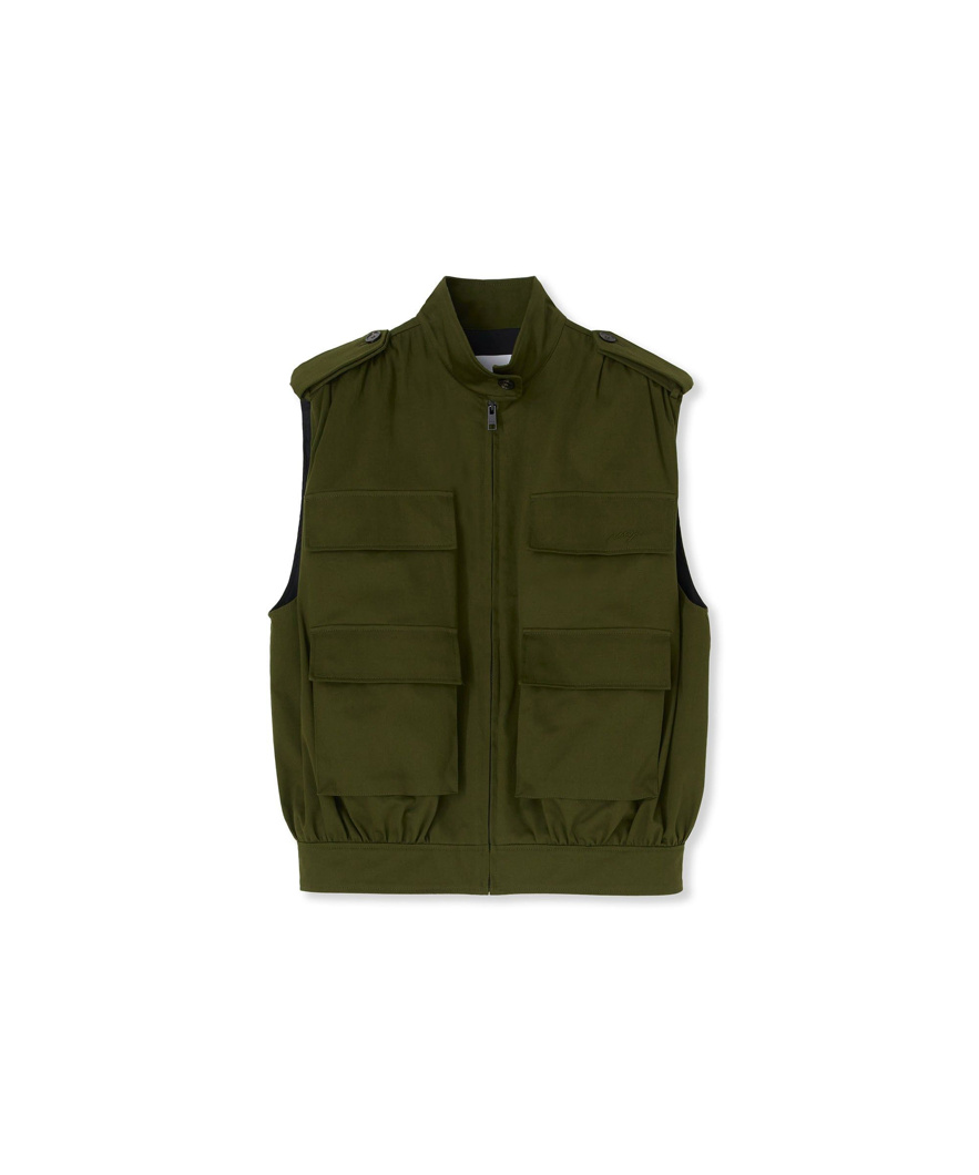 GILET - MILITARY GREEN