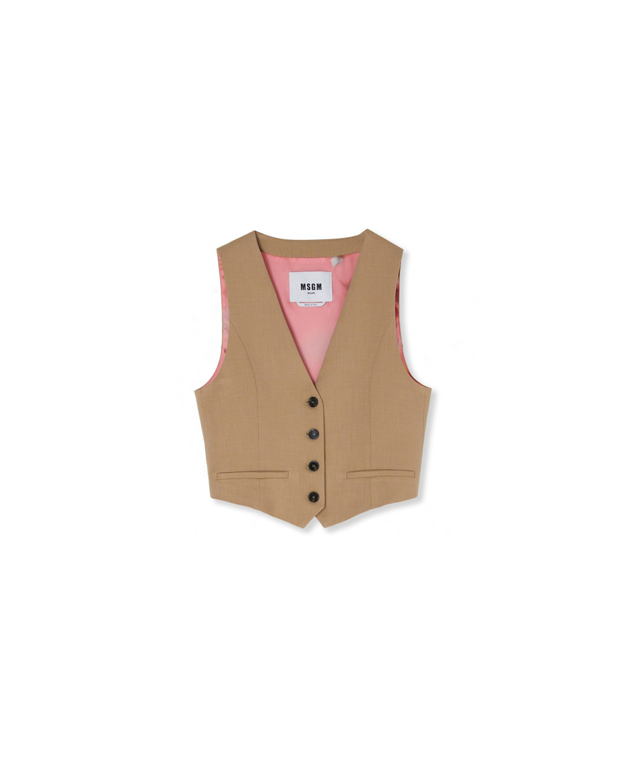 GILET - BEIGE