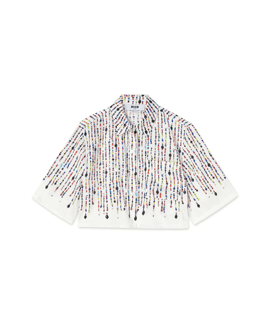 BLOUSE - OPTICAL WHITE
