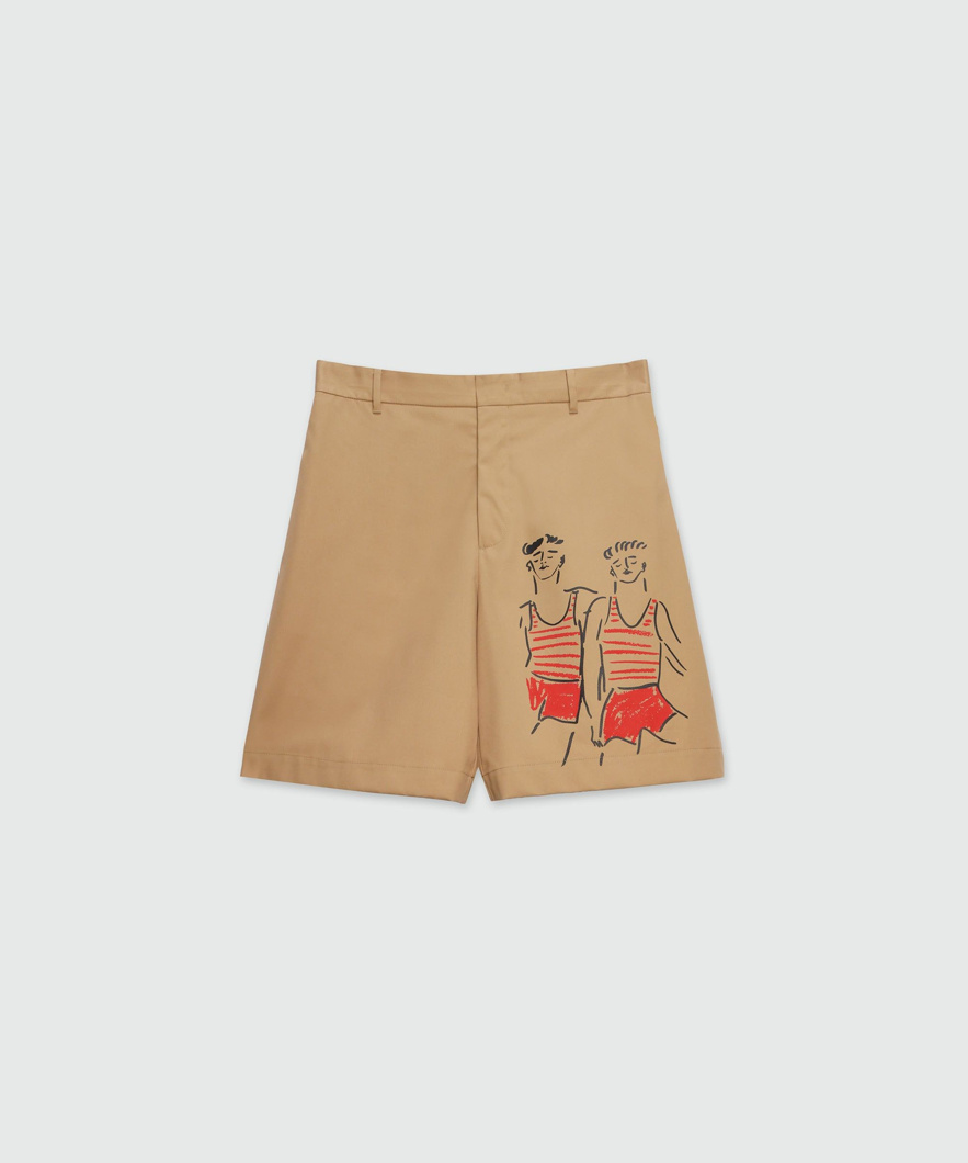 SHORTS - BEIGE