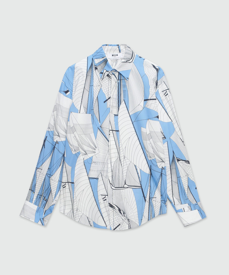BLOUSE - LIGHT BLUE