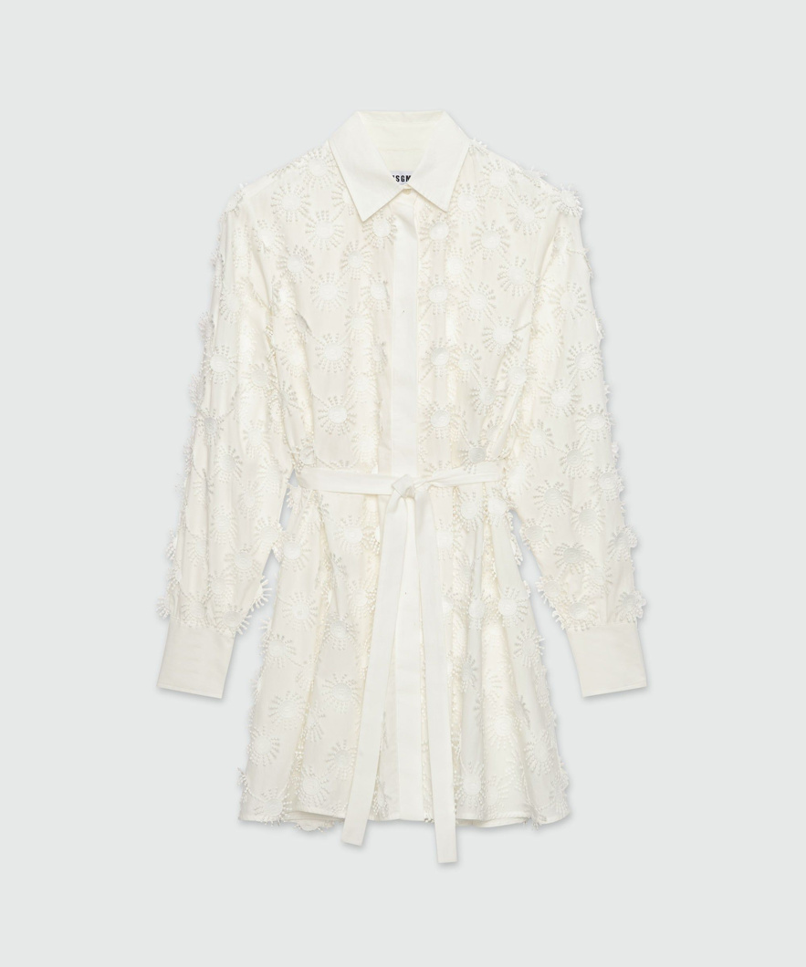 DRESS - OPTICAL WHITE