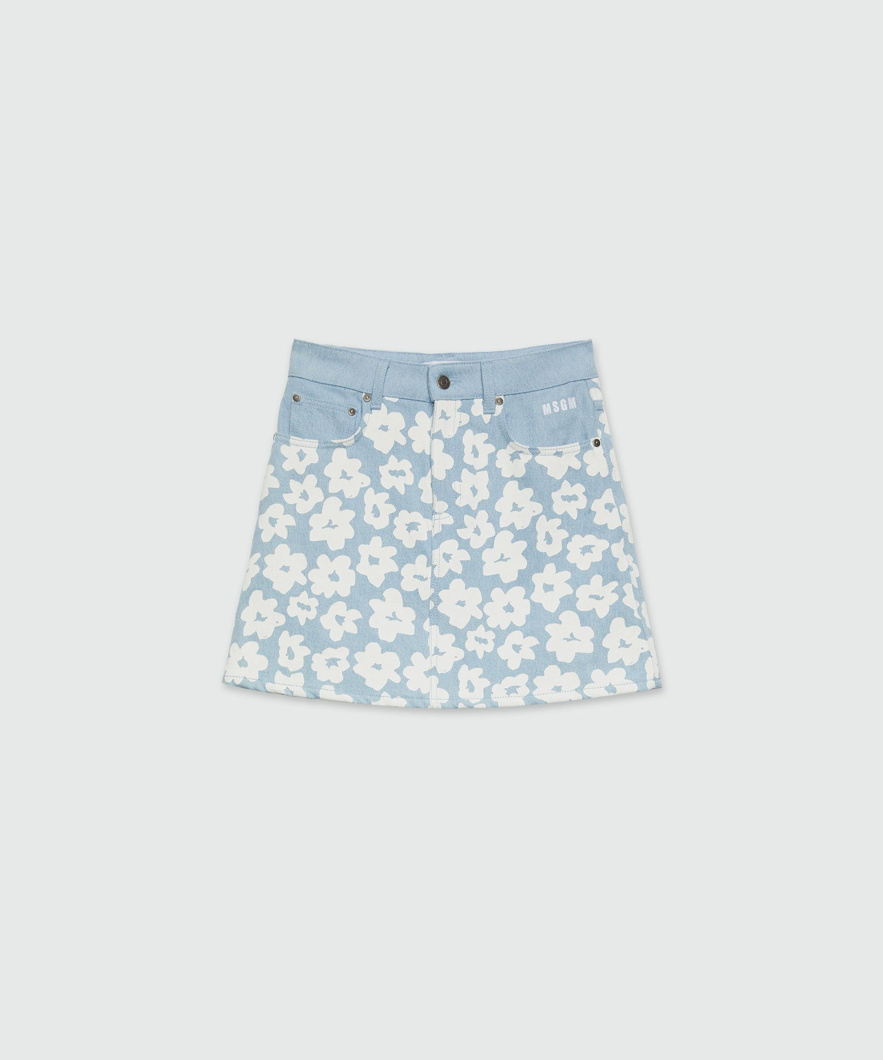 SKIRT - LIGHT BLUE