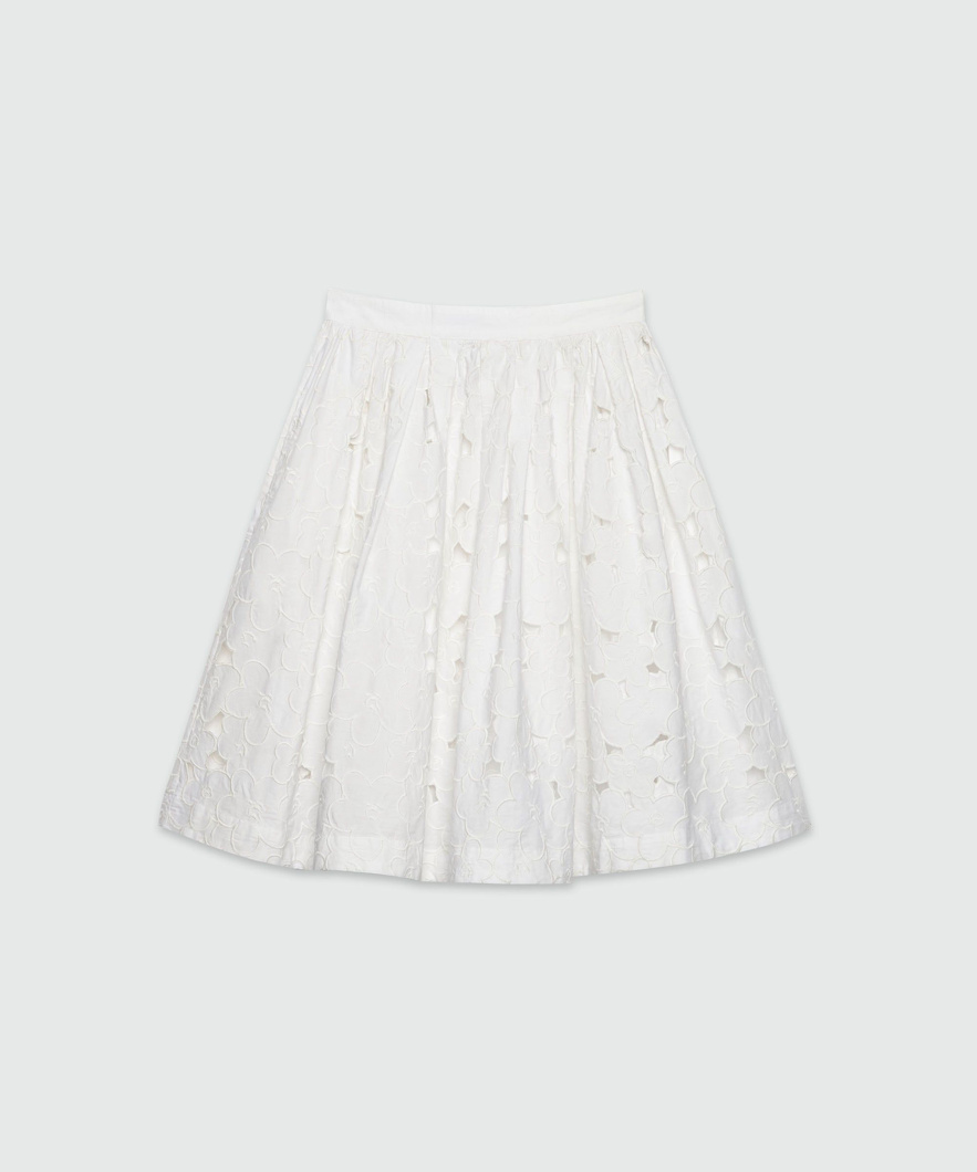 SKIRT - OPTICAL WHITE