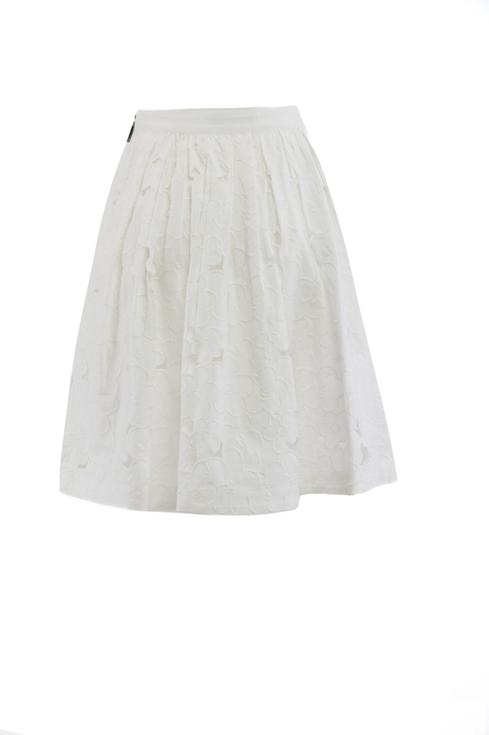 SKIRT - OPTICAL WHITE